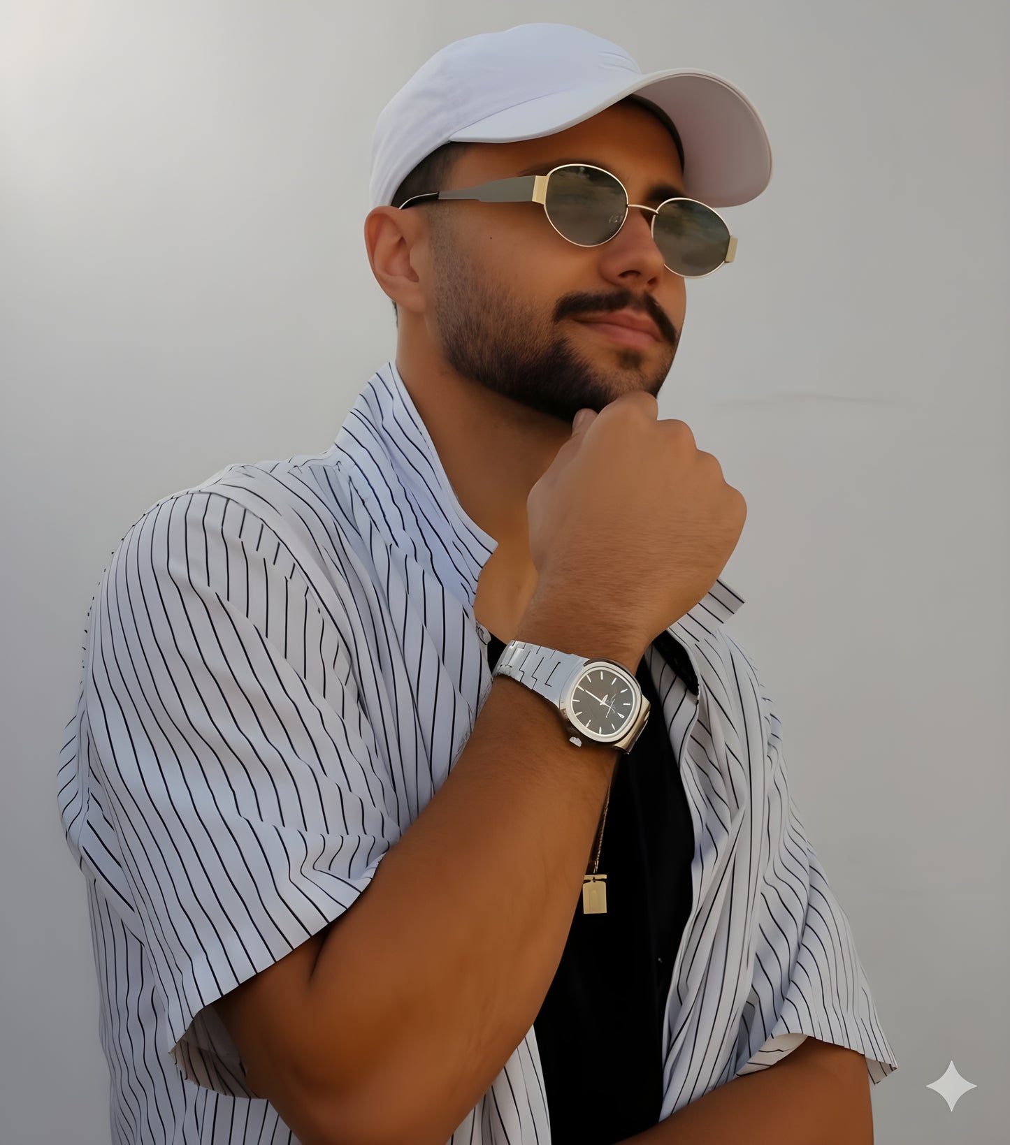 Luxury Stainless Steel Watch