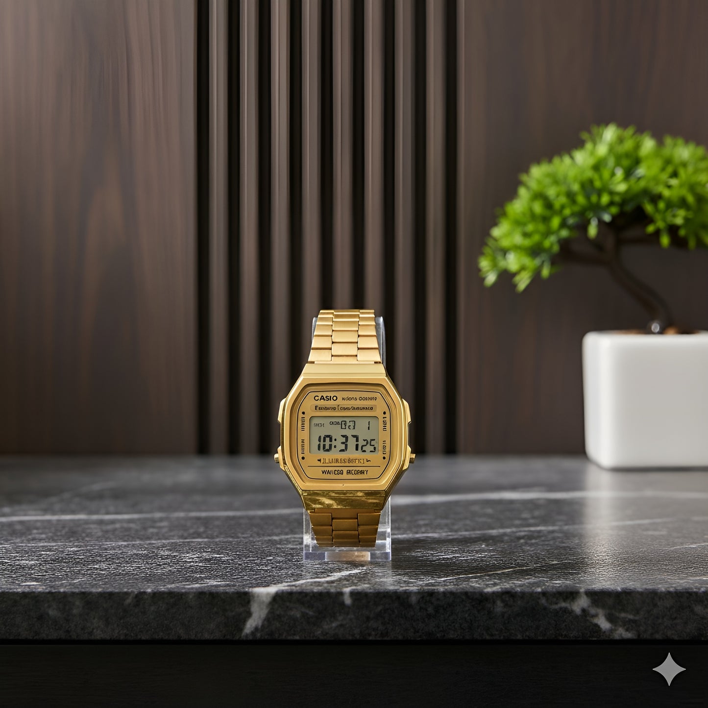 Casio Vintage Digital Gold Unisex Watch