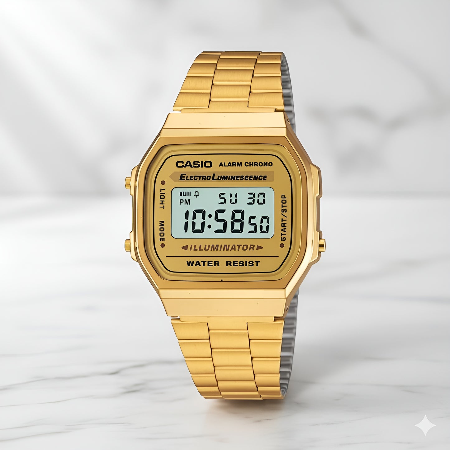 Casio Vintage Digital Gold Unisex Watch